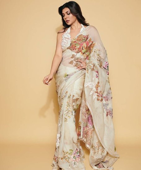 New Saree Patern