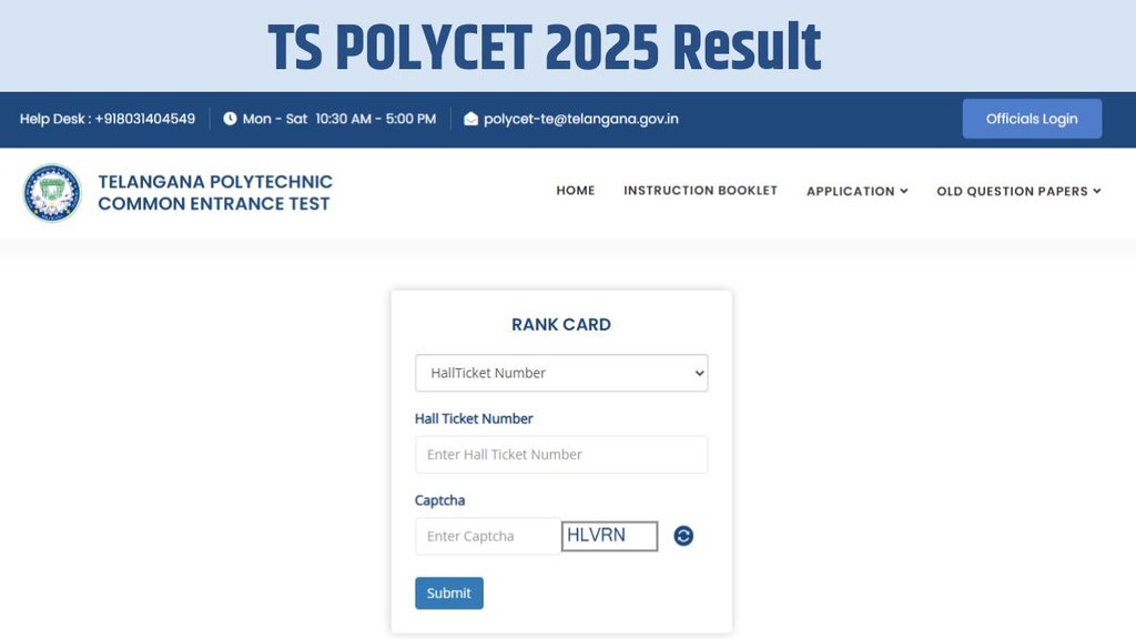 TS POLYCET 2025 Result, TS POLYCET 2025 Result Released, TS POLYCET 2025 Result Out, TS POLYCET 2025 Result Declare, TS POLYCET 2025 Result Released, TS POLYCET 2025 Result Direct Link