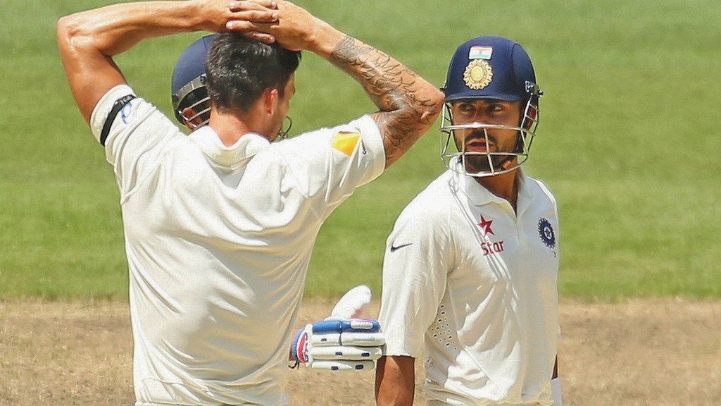 Virat Kohli, Virat Fight, Ind Vs Aus