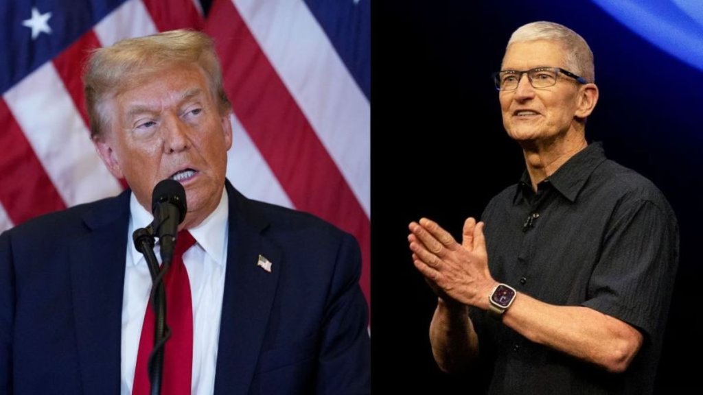 Donald Trump, Tim Cook, Apple iPhones
