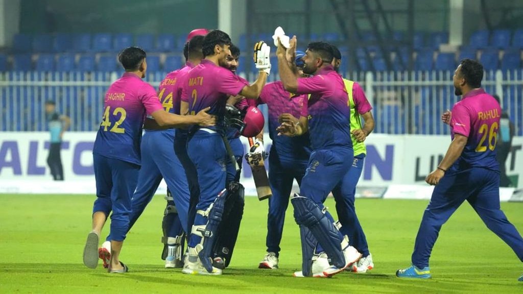 UAE cricket victory, UAE vs BAN, Dhruv Parashar