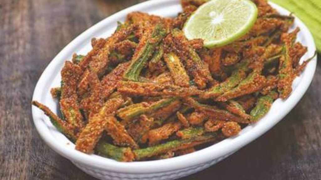 ladyfinger । okra । bhindi ki sabji