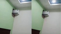 दो रूम में लगा दिया एक ही स्प्लिट AC, देसी जुगाड़ का Viral Video देख घूमा यूजर्स का सिर, पूछा – आखिर रिमोट किसके पास रहता होगा?