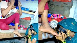 तुम ही मंदिर, तुम ही मेरी पूजा… पति के पैर धोकर पीने लगी महिला, Viral Video देख यूजर्स बोले – भाई किस मंदिर में मांगी थी मन्नत