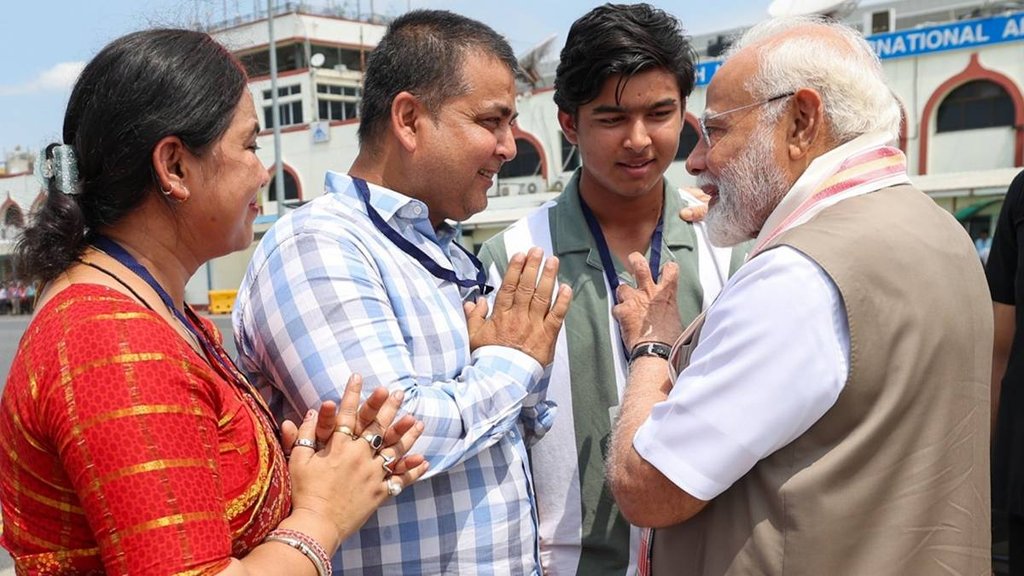 Vaibhav Suryavanshi, IPL, PM Modi, Vaibhav Suryavanshi with Indian Prime Minister Narendra Modi