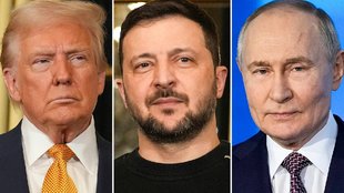Vladimir Putin-Donald Trump- Vladimir zelensky