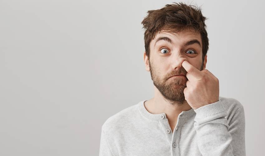 Clean nose without fingers