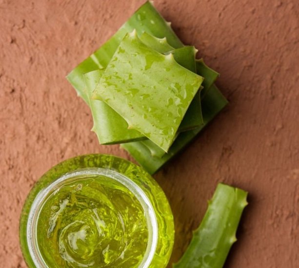 Aloe vera juice, gel, moisturising cream, soap and powder powder