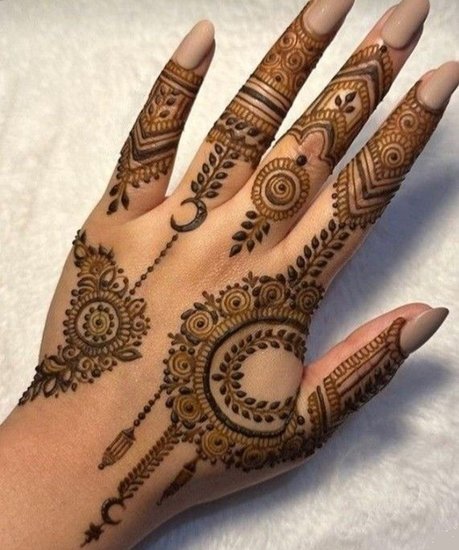 back hand eid mehndi