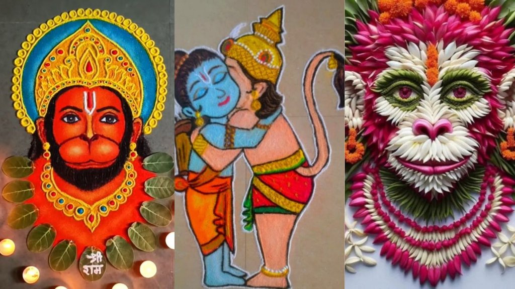 Bada Mangal 2025 | budhwa mangal 2025 | Bada Mangal Rangoli Design