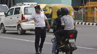 delhi | traffic police | sunrisers Hyderabad vs Kolkata knight riders match |
