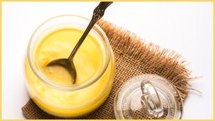 ghee water। ghee water empty stomach । hot water with ghee in empty stomach