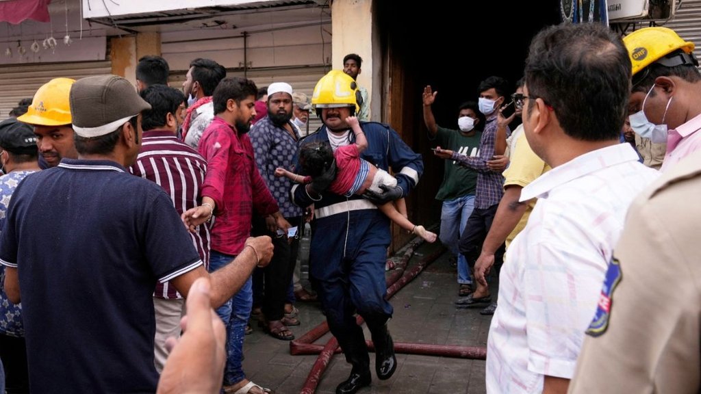 Hyderabad Fire | gulzar house Fire | charminar