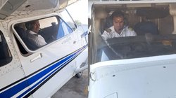 पायलट बन प्लेन में बैठ गए तेज प्रताप, PM मोदी से बोले- हमें भी भारत माता की सेवा का मौका दिया जाए