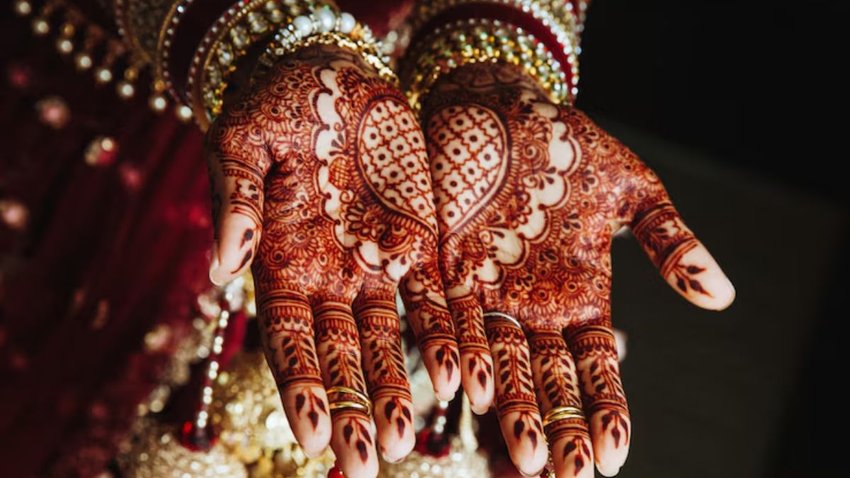 Simple Mehndi design
