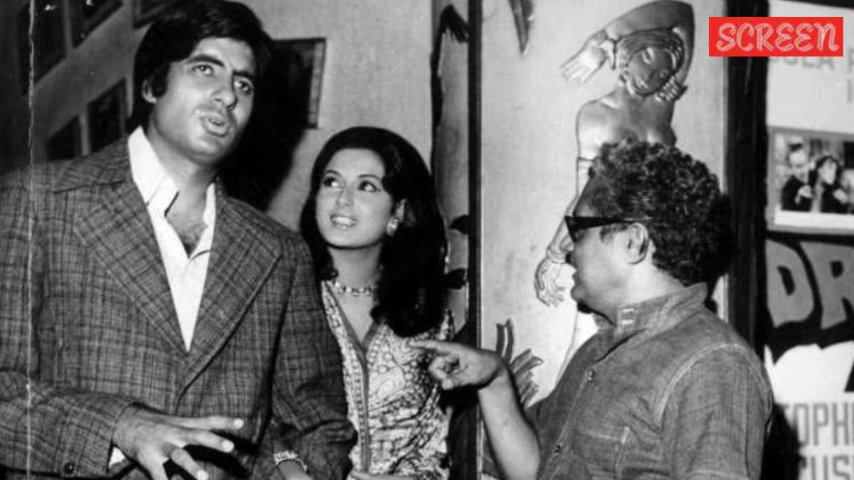 Moushumi Chatterjee and amitabh bachchan