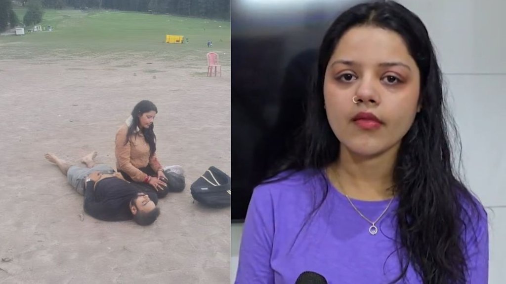 himanshi narwal, Navy officer Vinay Narwal,