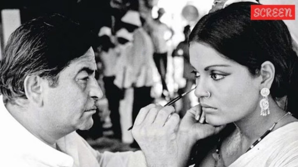 Raj Kapoor, Zeenat Aman, CineGram Raj Kapoor, Zeenat Aman, CineGram