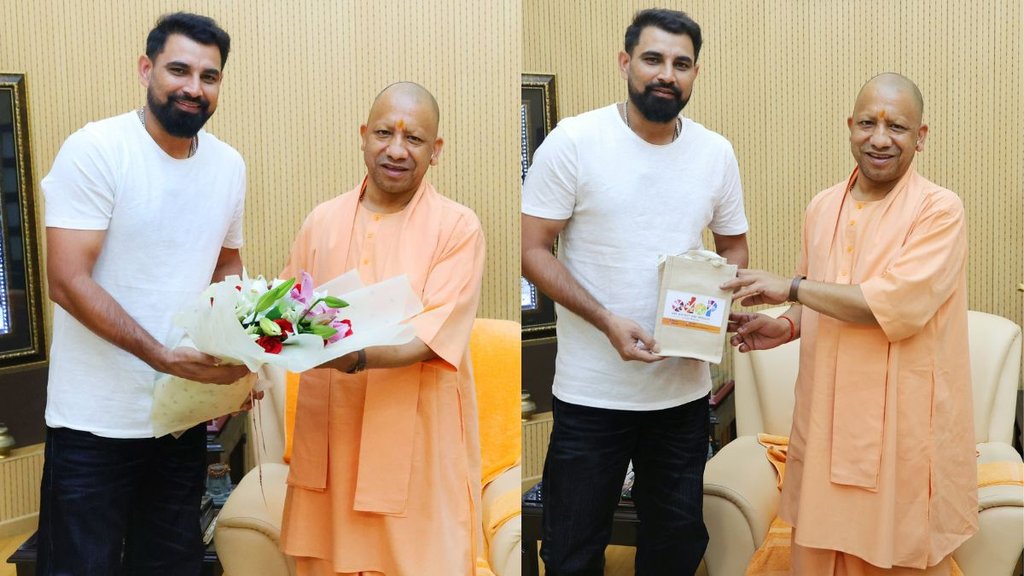 Mohammed Shami meets UP CM Yogi Adityanath, reignites BJP joining buzz,