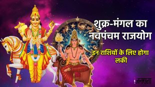 shukra gochar 2025, mangal gochar 2025, mangal shukra gochar 2025, mangal shukra make navpancham rajyog, Navpancham Yog, Navpancham Yog 2025, Navpancham Yog ki lucky rashiya, Navpancham Yog lucky horoscope,