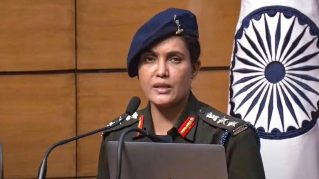 sophia qureshi, col sophia qureshi twin sister news