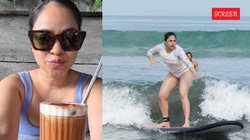 ‘पी लो वरना कपिल शर्मा आ जाएगा’, सुमोना चक्रवर्ती ने बाली में की स्विमिंग और सर्फिंग, किया एक दिलचस्प खुलासा