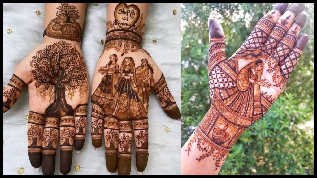 vat savitri mehndi design। Vat Savitri Vrat 2025 । Mehndi Designs for vat savitri