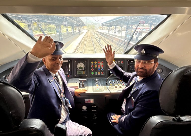 PM Modi flags off Kashmir train
