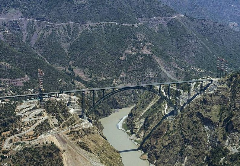 Chenab River bridge