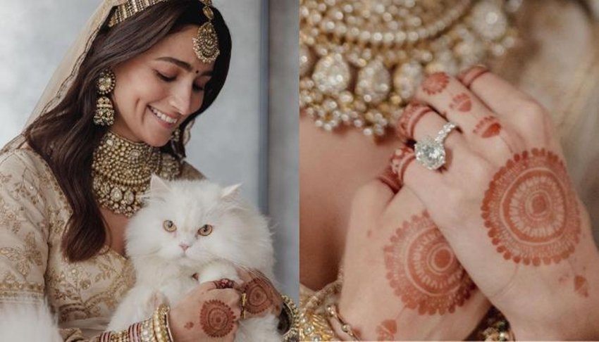 Alia Bhatt Bridal Mehndi Design