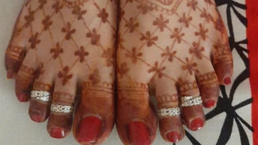 सिंपल बिछिया डिजाइन