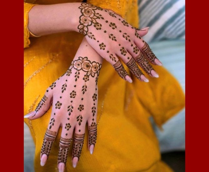 Boho Mehndi Vibes Perfect for Free-Spirited Looks