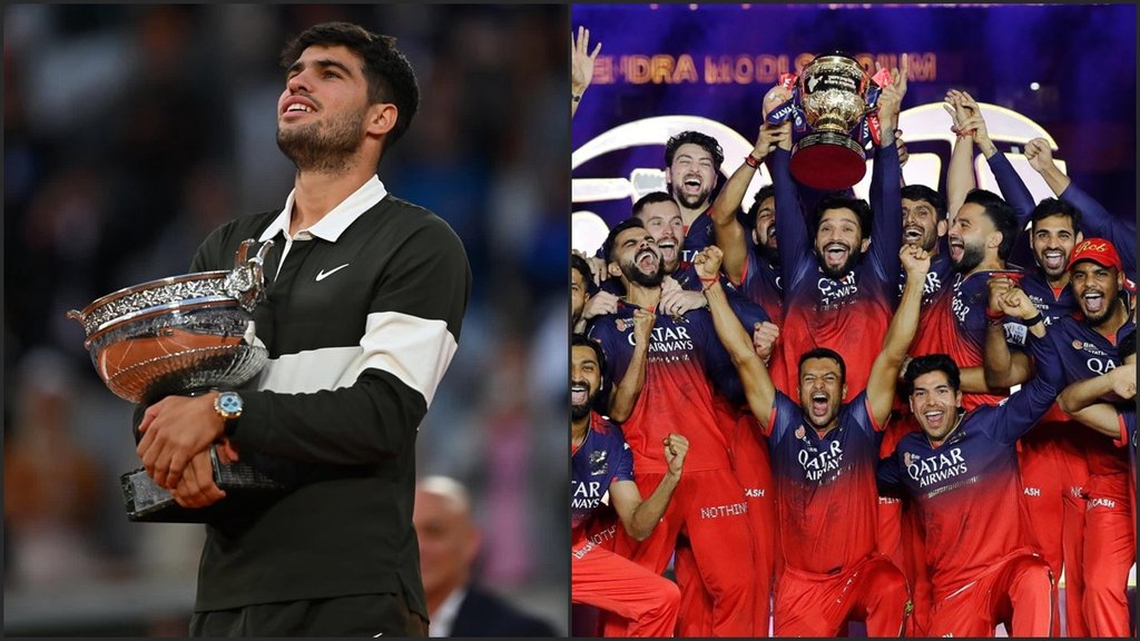 Carlos Alcaraz French Open 2025, French Open 2025 prize money, RCB IPL 2025 winnings