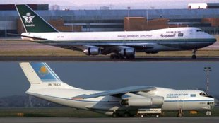 Indian Air Force fighter jets crash, Saudi Arabian Airlines Boeing 74, Kazakhstan Airlines Ilyushin IL-76