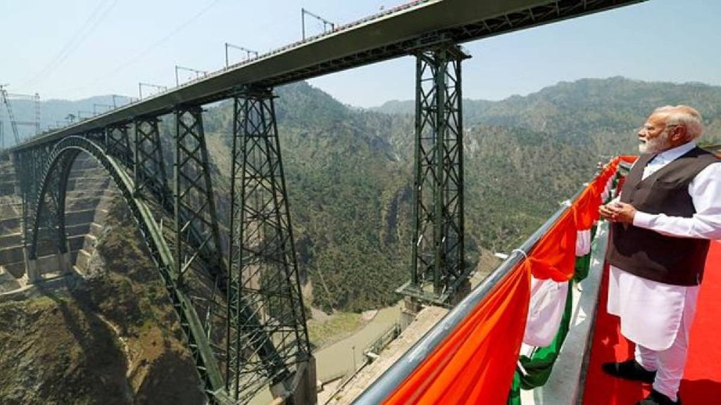 Chenab bridge, Jammu Kashmir