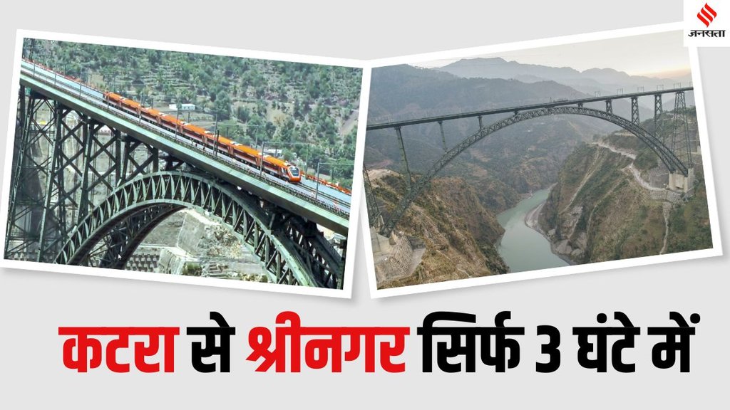 Chenab railway bridge, world's highest rail bridge, Jammu and Kashmir railway project