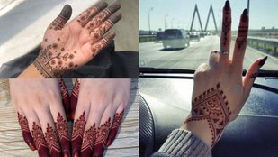 Denim style mehndi