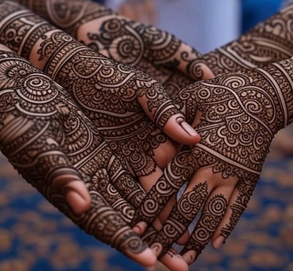 Stunning mehndi patterns