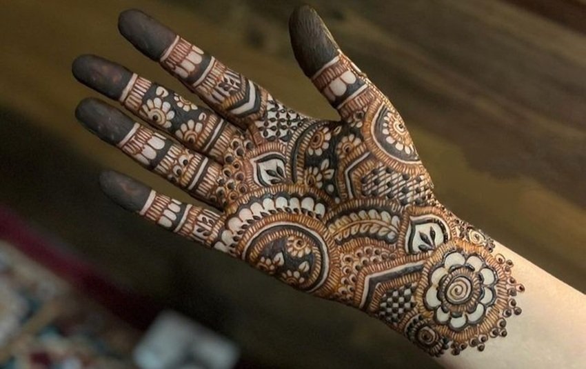 Ekadashi Ritual Henna Patterns