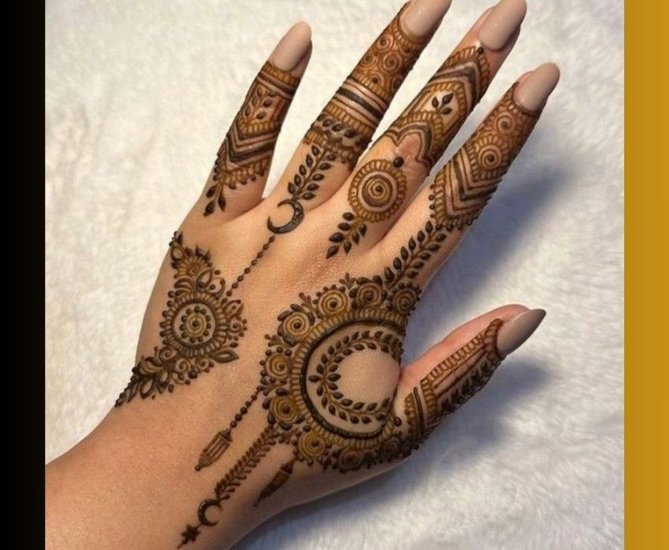 Ekadashi Special Henna Art
