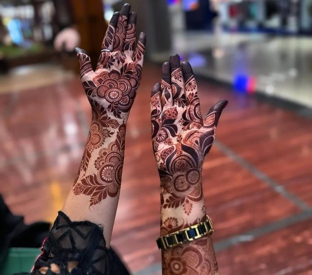 Quick Mehndi patterns
