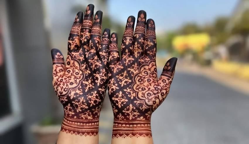 last minute Easy Mehndi Designs for festive Season
