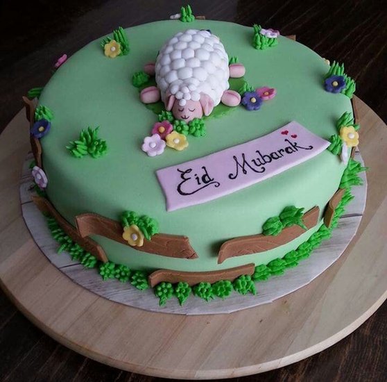 Festive cake designs for Bakrid