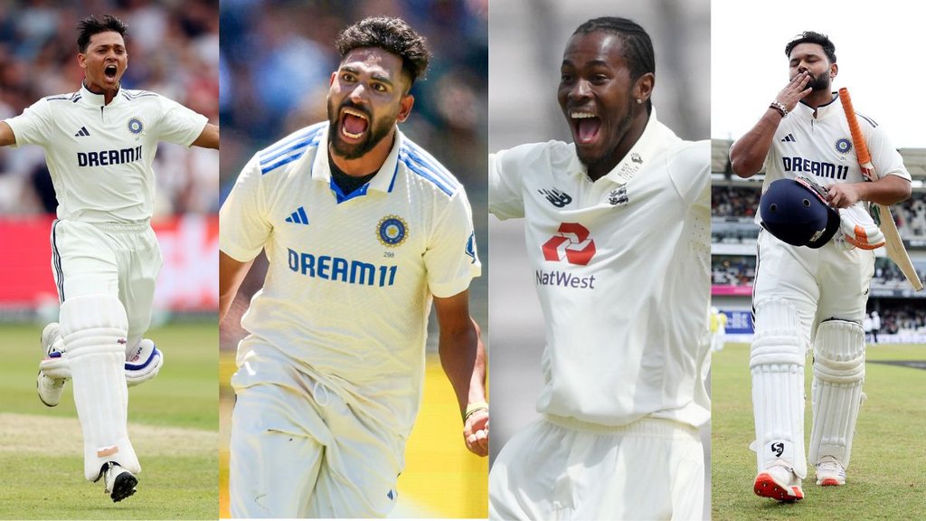 IND vs ENG, Jofra Archer, Yashasvi Jaiswal, Joe Root, Rishabh Pant, Mohammed Siraj
