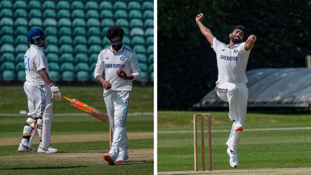 India vs India A intra squad game, Sarfaraz Khan century, Jasprit Bumrah India vs India A intra squad game, Sarfaraz Khan century, Jasprit Bumrah