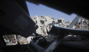Israel and Iran Destruction Scene