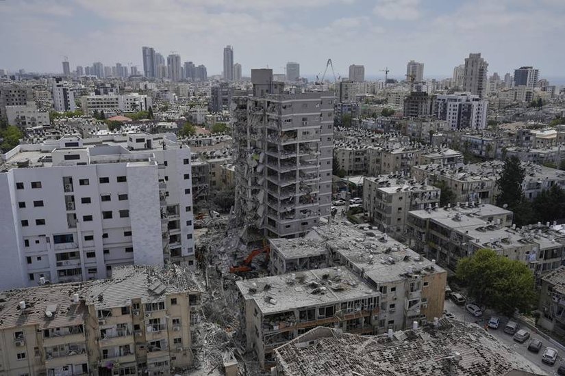 Iran Destruction Scene