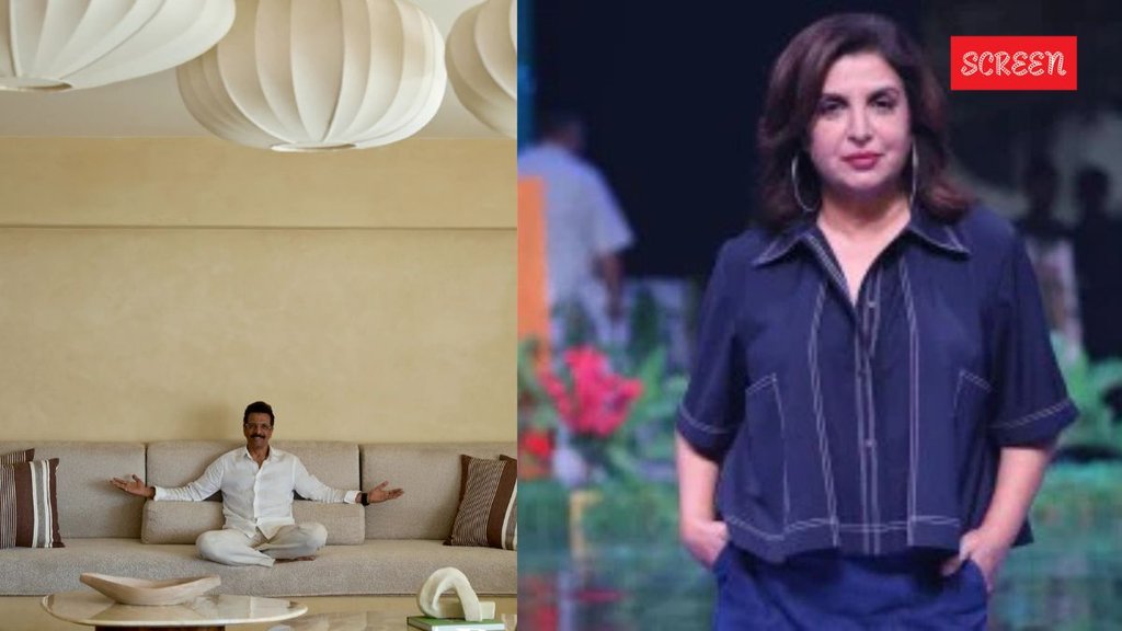 Jaaved Jaaferi house, Farah Khan vlog, Jaaved Jaaferi Bandra home
