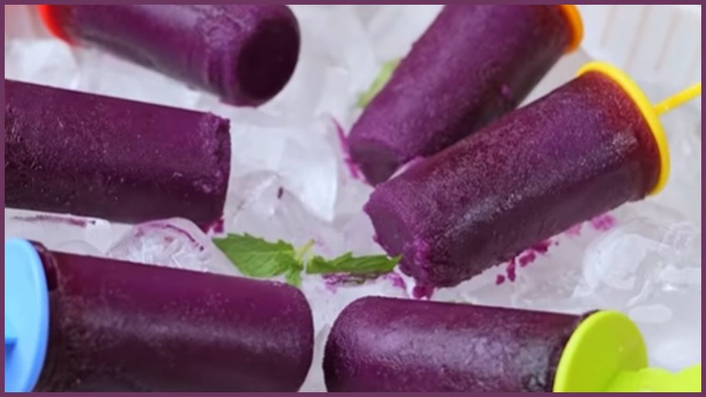 Jamun Kulfi, Jamun Ice Cream Recipe, Make jamun sips at home