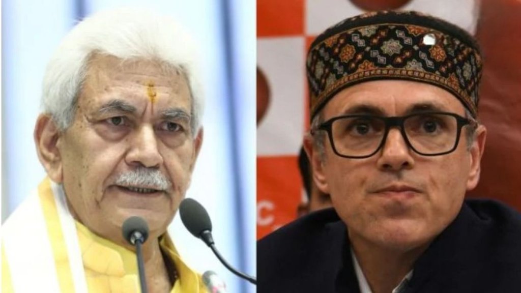 Omar Abdullah on Lieutenant Governor Manoj Sinha, Omar Abdullah vs Manoj Sinha, Jammu and Kashmir